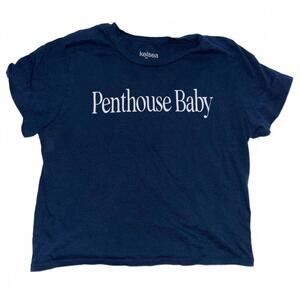 Kelsea Ballerini Penthouse Baby crop tee